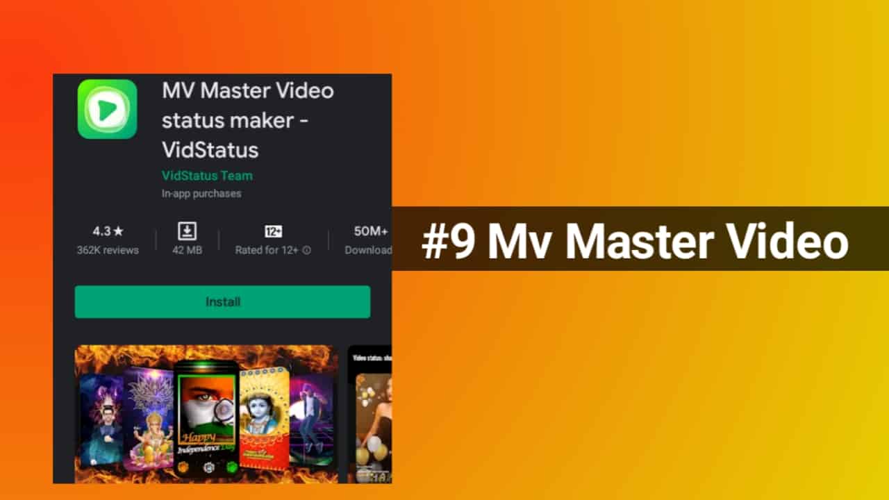 MV Master Video Status