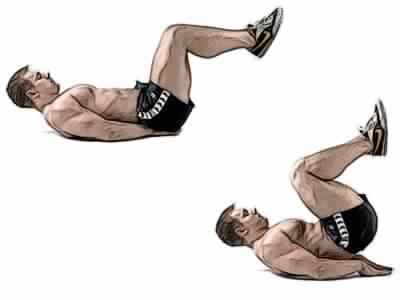 double crunches