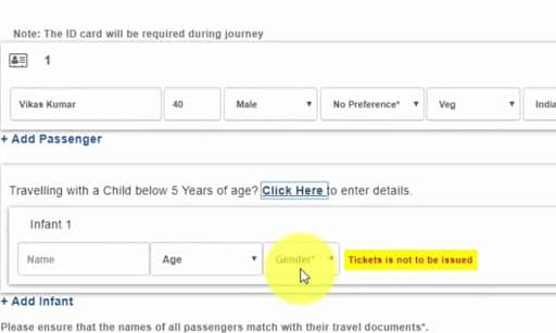 irctc rail ticket booking